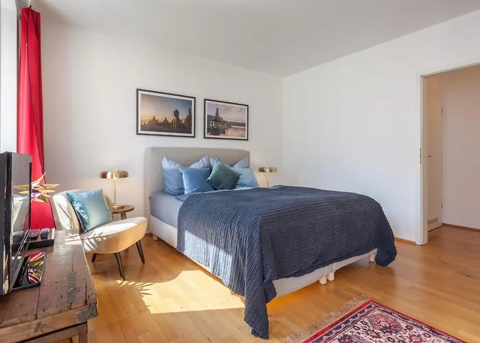 Stilvolles In Downtown Mitte, Boxspringbett, Balkon, Blick Ueber Auf Den Himmel, Zentrale Lage, Kiez Vor Der Haustuer * 柏林